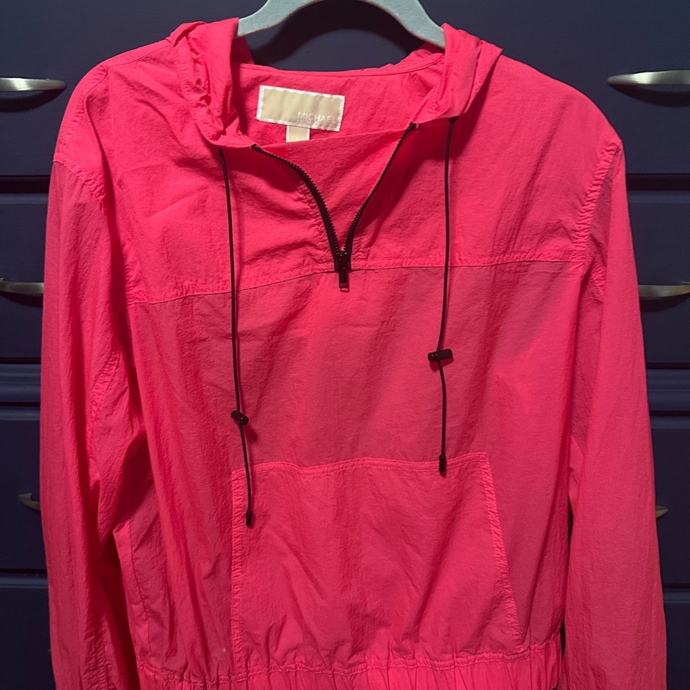 Michael Kors Hot Pink Utility Jacket